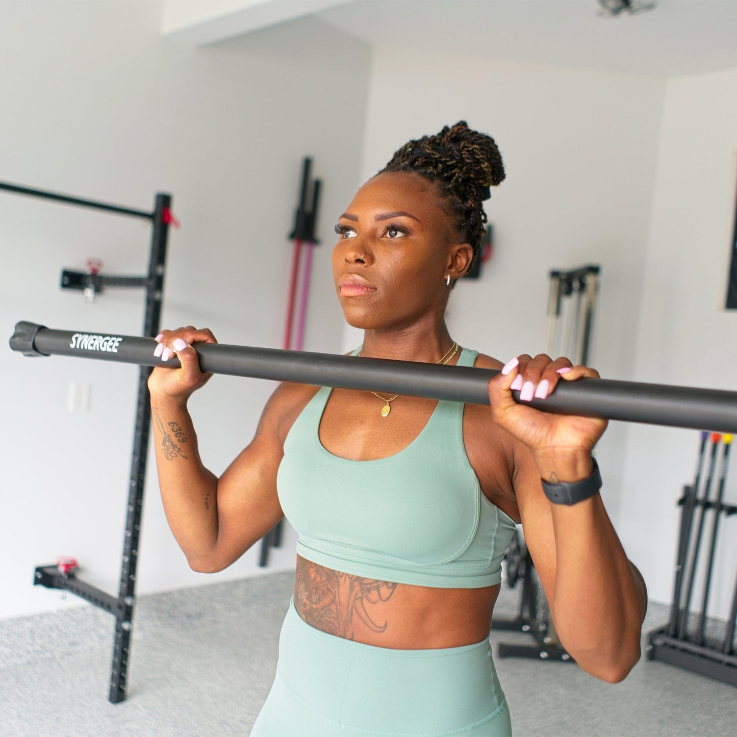 Synergee Weight Bar Rack - Grit Grind Strength