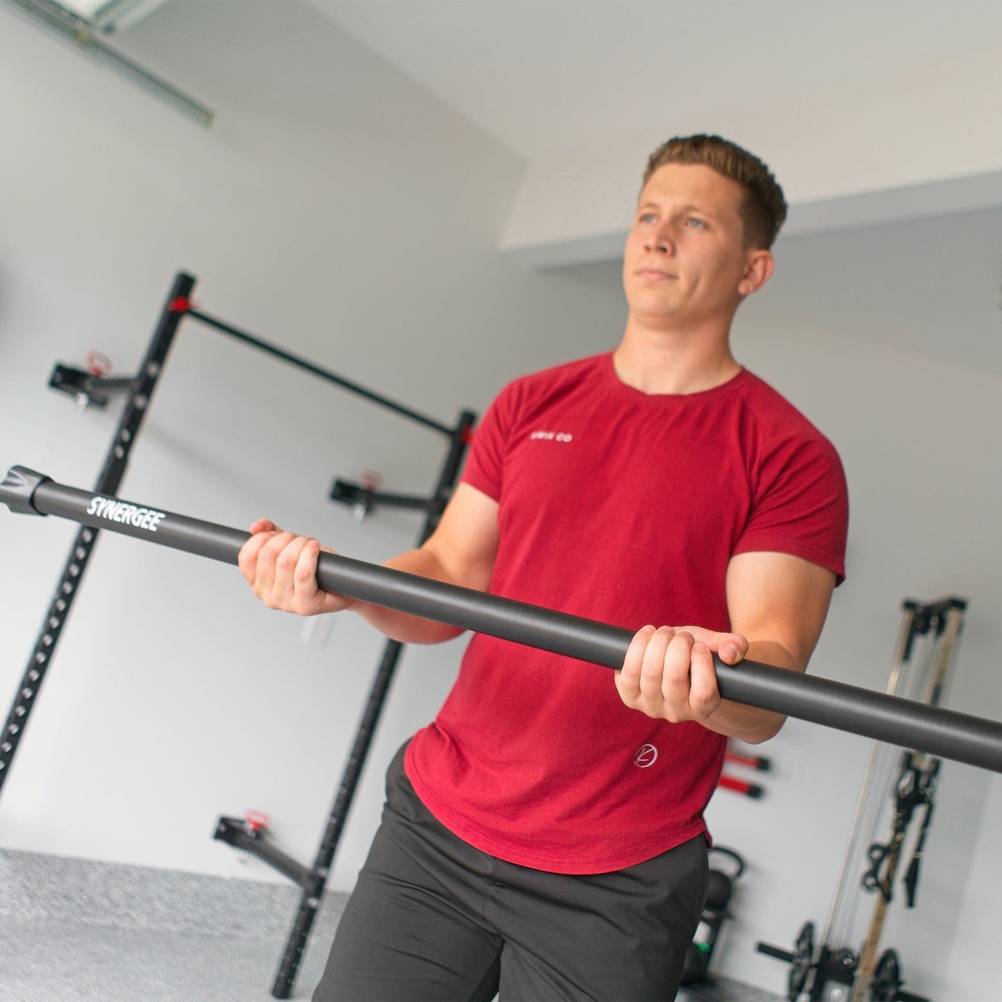 Synergee Weight Bar Rack - Grit Grind Strength