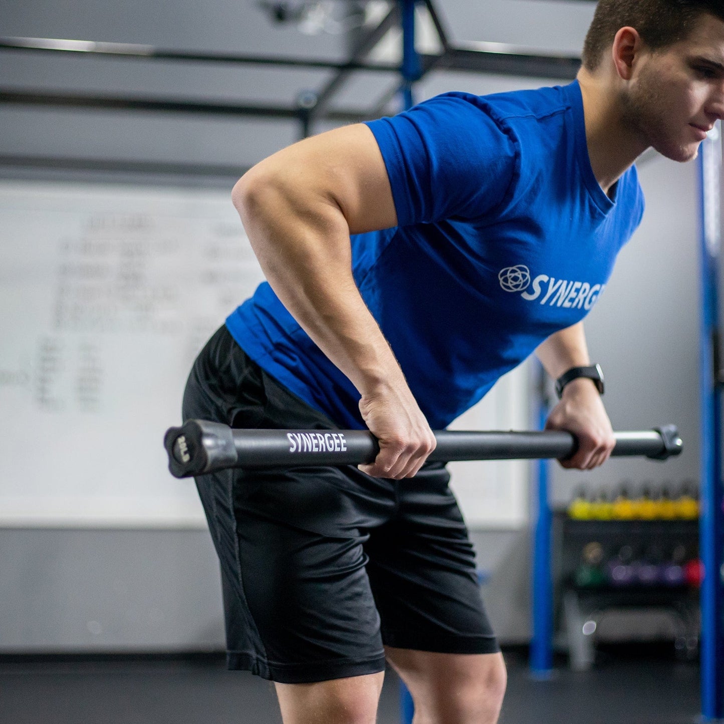 Synergee Weighted Workout Bars - Grit Grind Strength