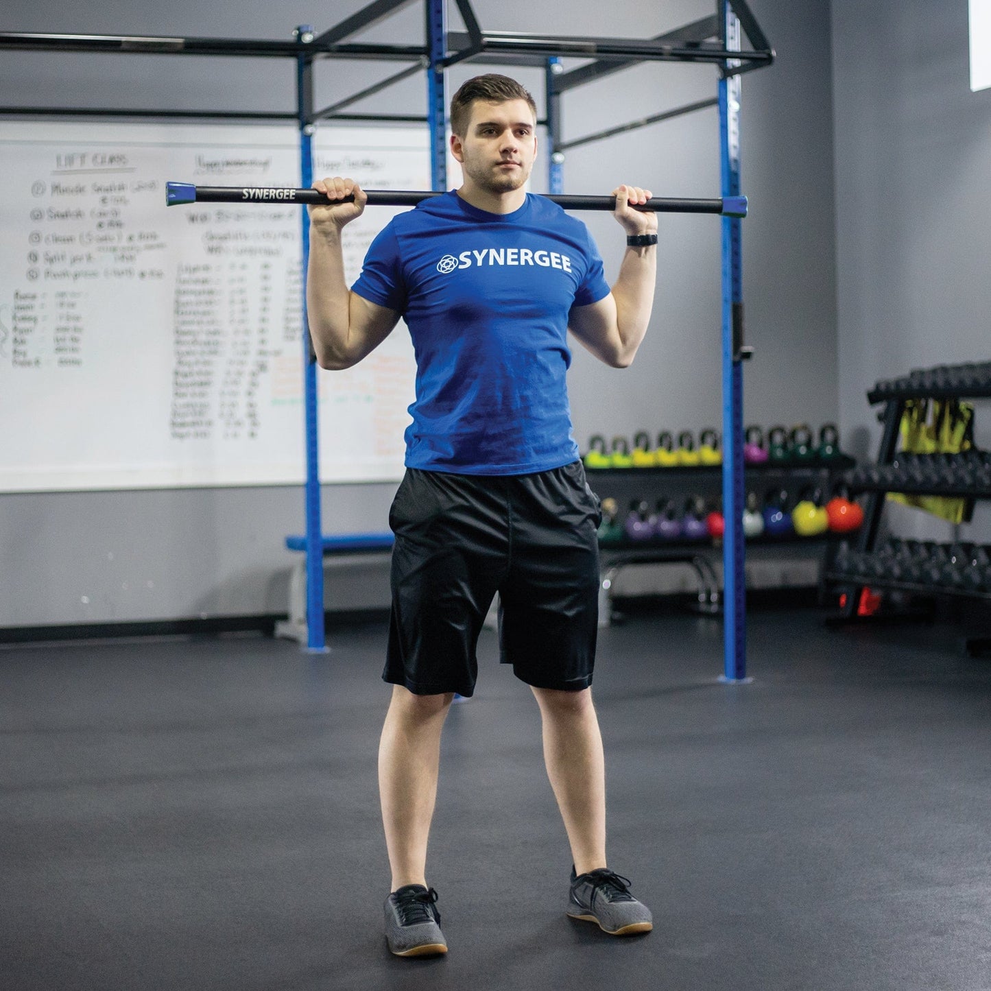 Synergee Weighted Workout Bars - Grit Grind Strength