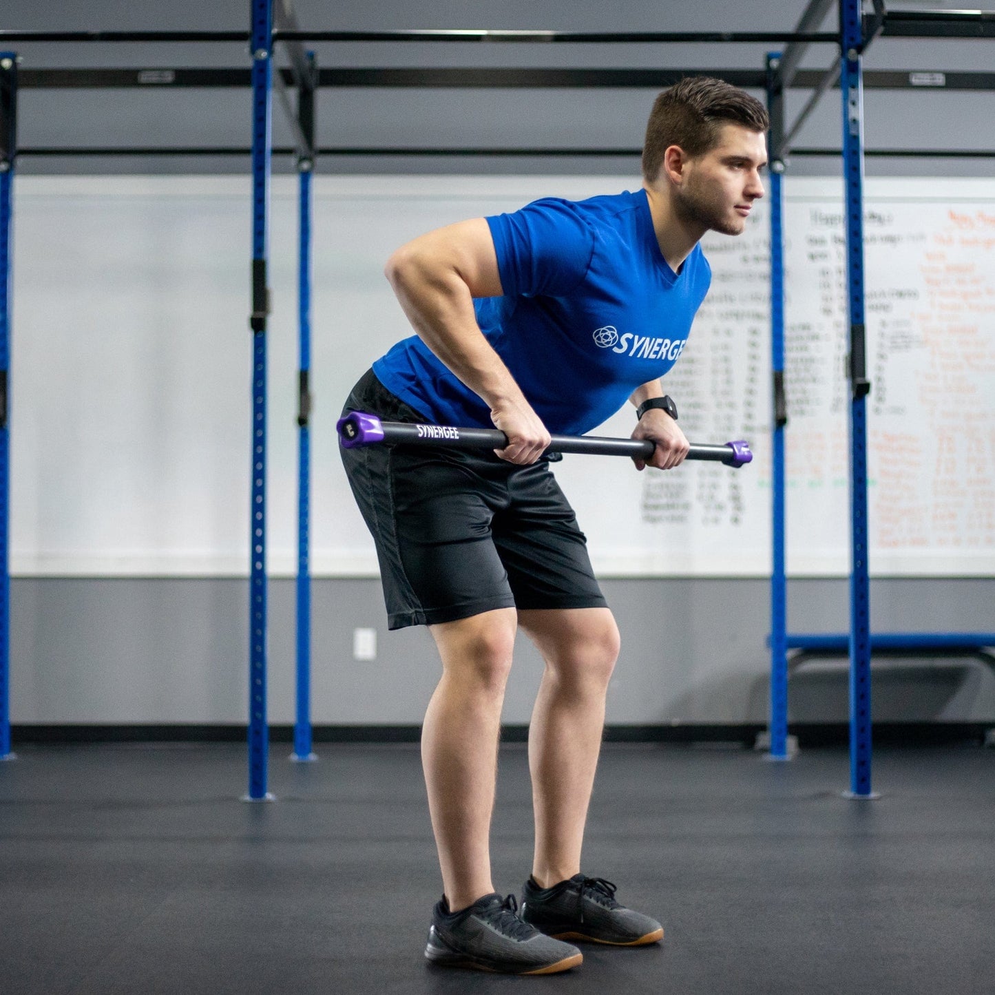 Synergee Weighted Workout Bars - Grit Grind Strength