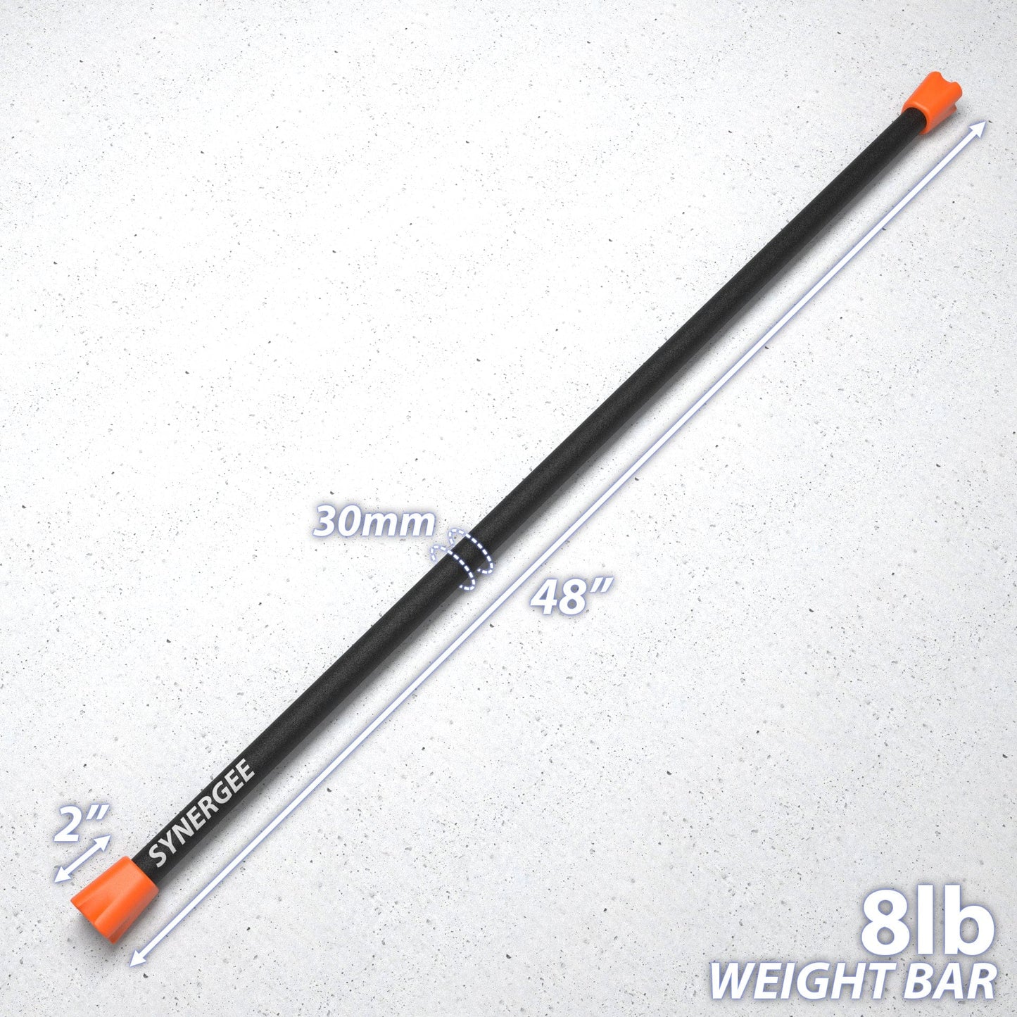 Synergee Weighted Workout Bars - Grit Grind Strength