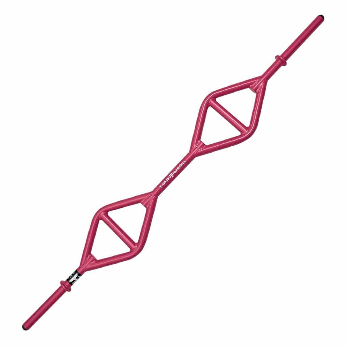 TGrip Club Strength Bar (Pink) - Multi Grip - Functional Training - Football - Swiss - Neutral - Grit Grind Strength