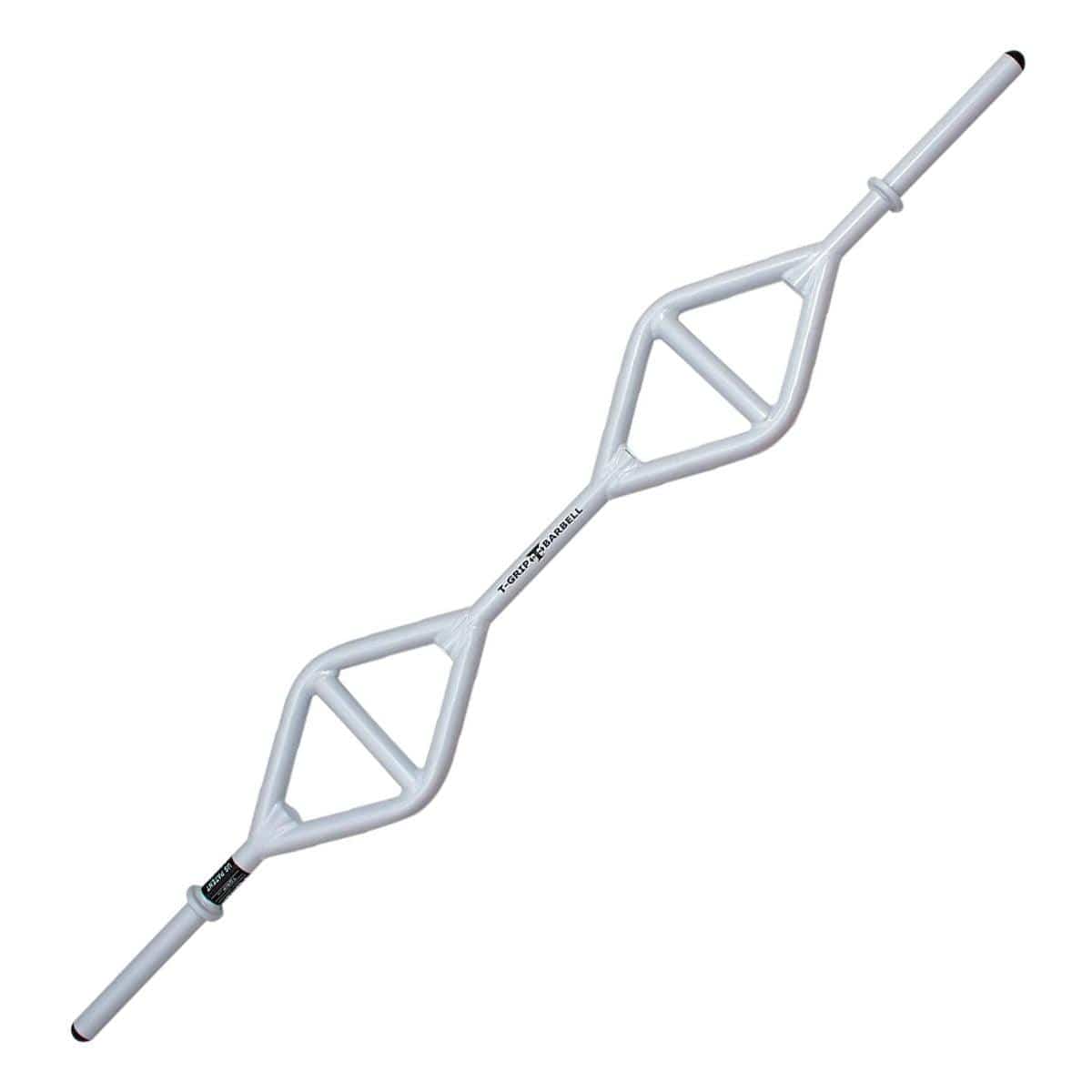 TGrip Club Strength Bar (White) - Multi Grip - Functional Training - Football - Swiss - Neutral - Grit Grind Strength