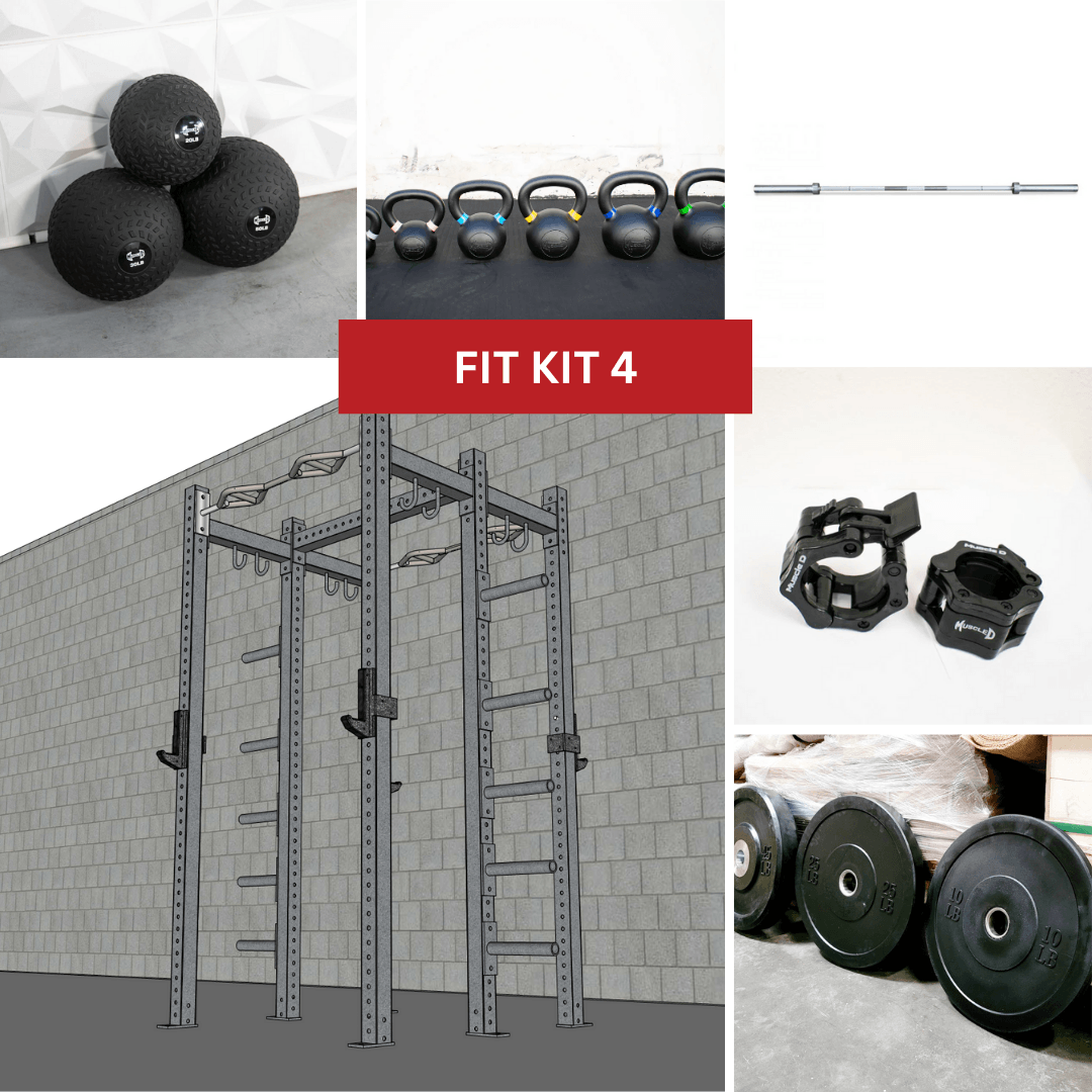 TGrip Commercial Double Half Rack Weight Set - 3x3 Steel - Functional Multi - Grip Pull - Up - Integrated Plate Storage - J - Hooks - Grit Grind Strength