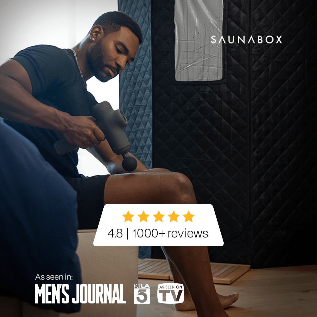 Ultimate Recovery Bundle Pro: SAUNABOX® + PlungeBox Pro - Grit Grind Strength