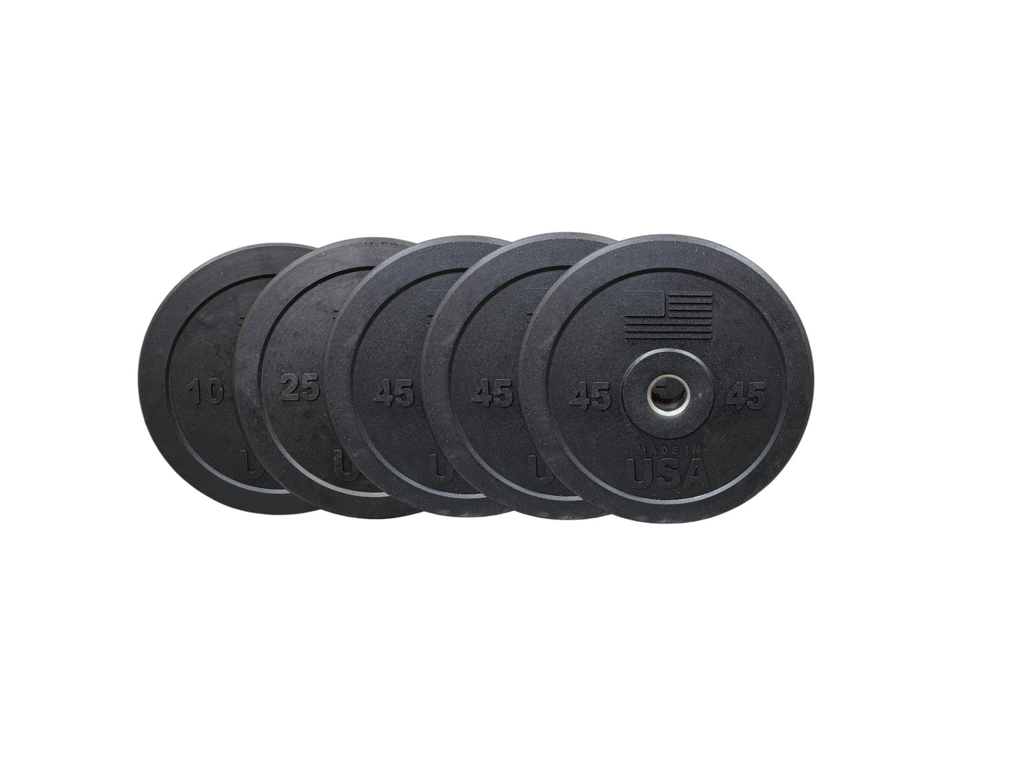 USA Bumper Plate Set - Grit Grind Strength