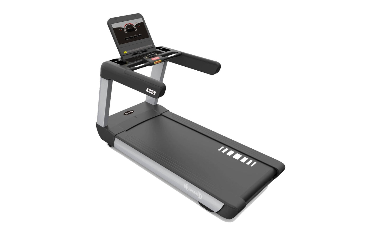 V2 LED Screen Commercial Treadmill - Muscle D Fitness - Upgraded LED Screen Commercial Treadmill - Grit Grind Strength