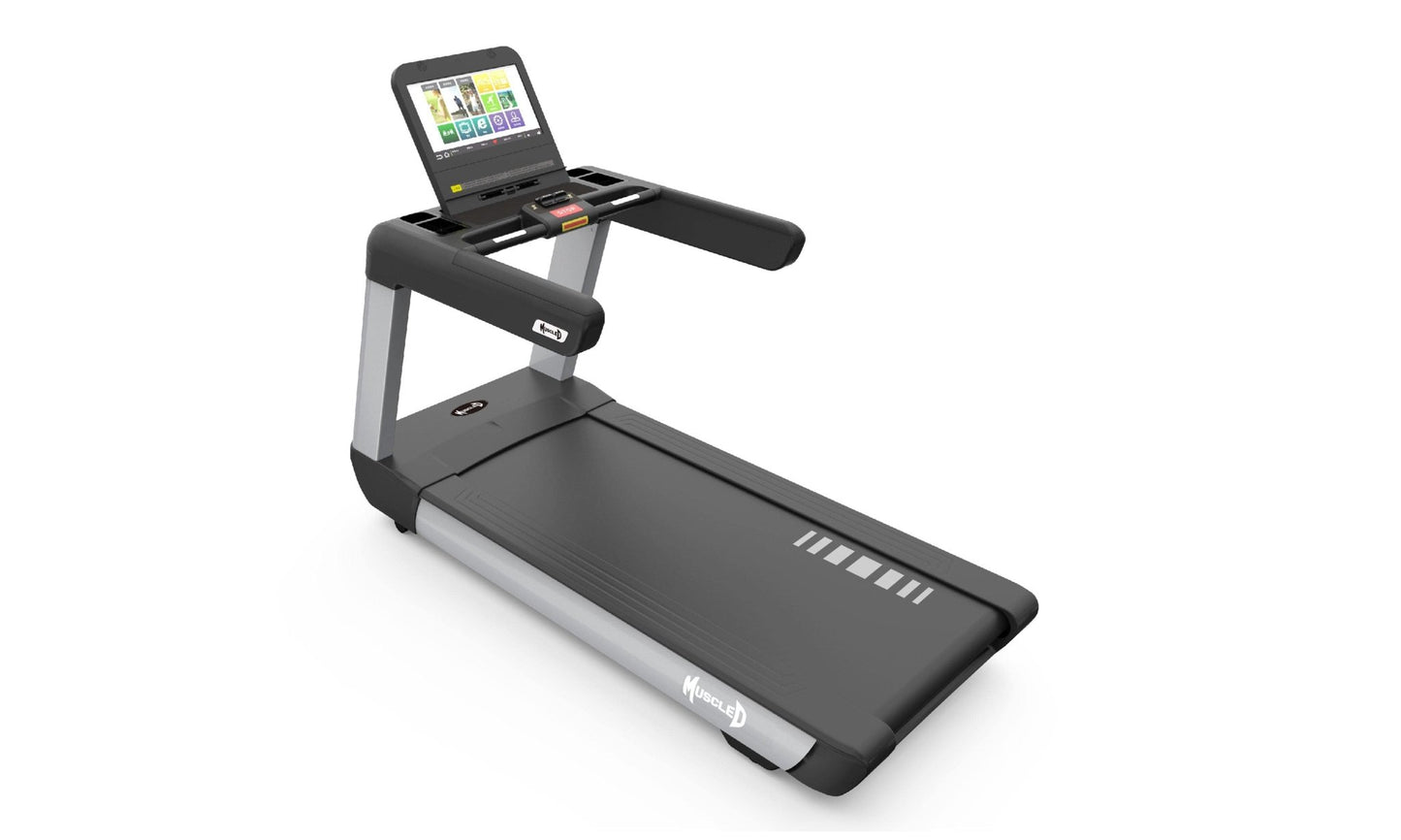 V2 Touch Screen Commercial Treadmill - Muscle D Fitness - Upgraded Touch Screen Commercial Treadmill - Grit Grind Strength