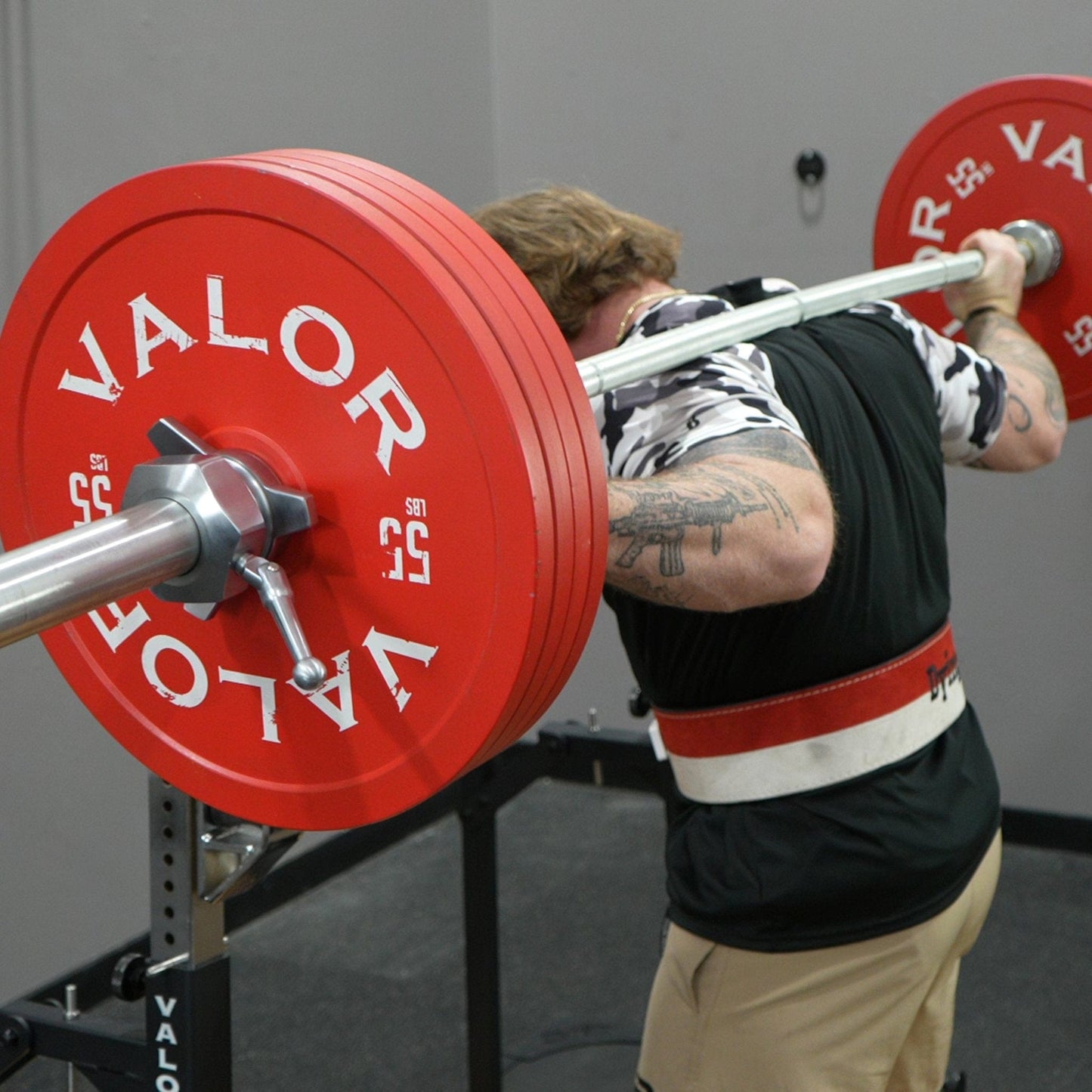 Valor Fitness Weight Bars Powerlifting 94" 32mm Squat Barbell