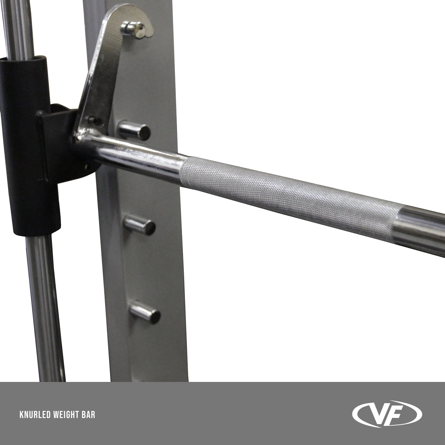 Valor Fitness Weight Lifting Machines & Racks Counterbalanced Smith Machine with Plate Storage Pegs