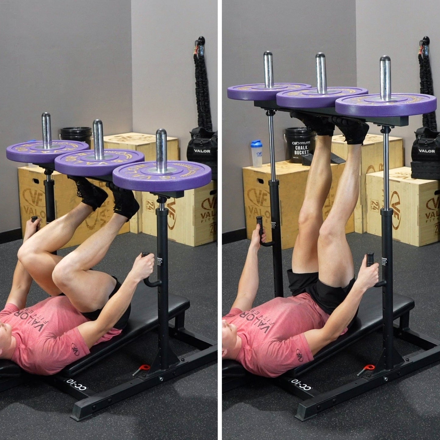 Vertical Leg Press Machine - Grit Grind Strength