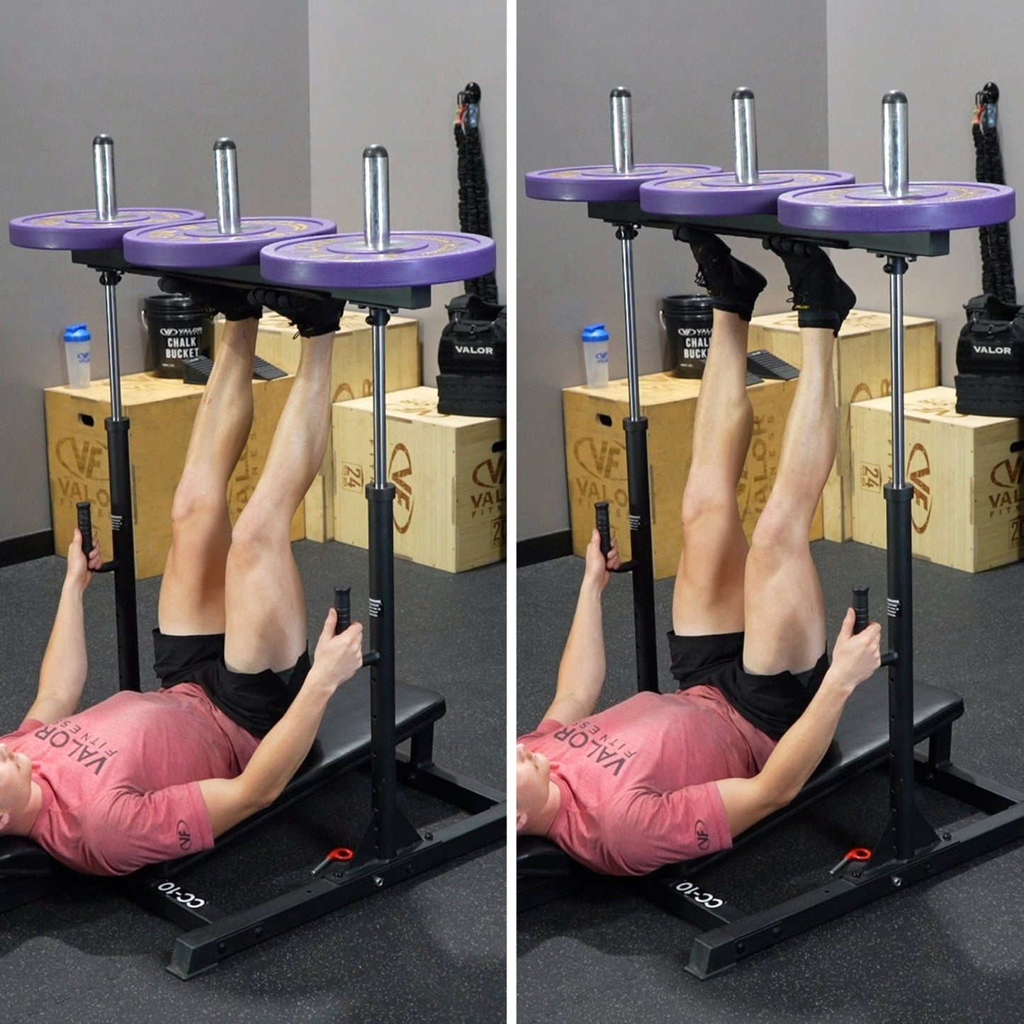 Vertical Leg Press Machine - Grit Grind Strength