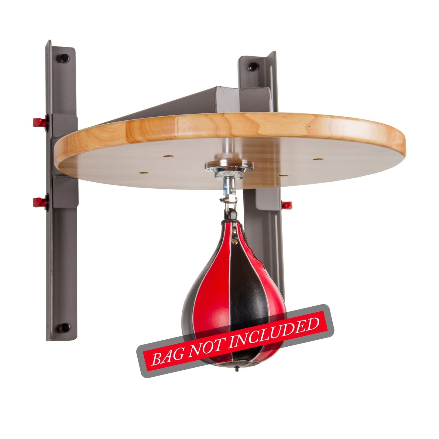 Wall Mounted Speed Bag Platform with Shackle Swivel for MMA and Boxing - Grit Grind Strength