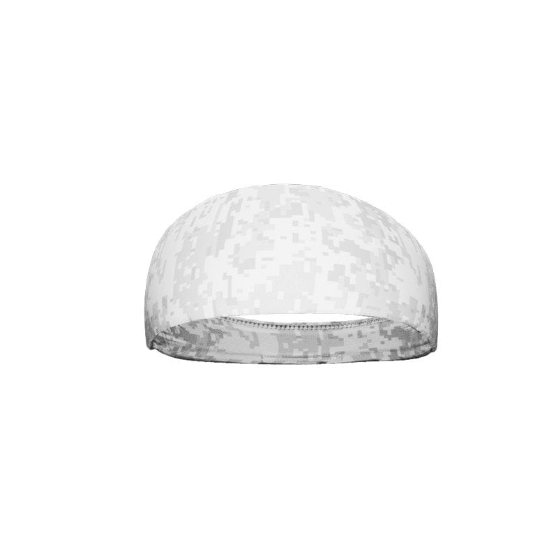 White Digi Camo Headband - Grit Grind Strength