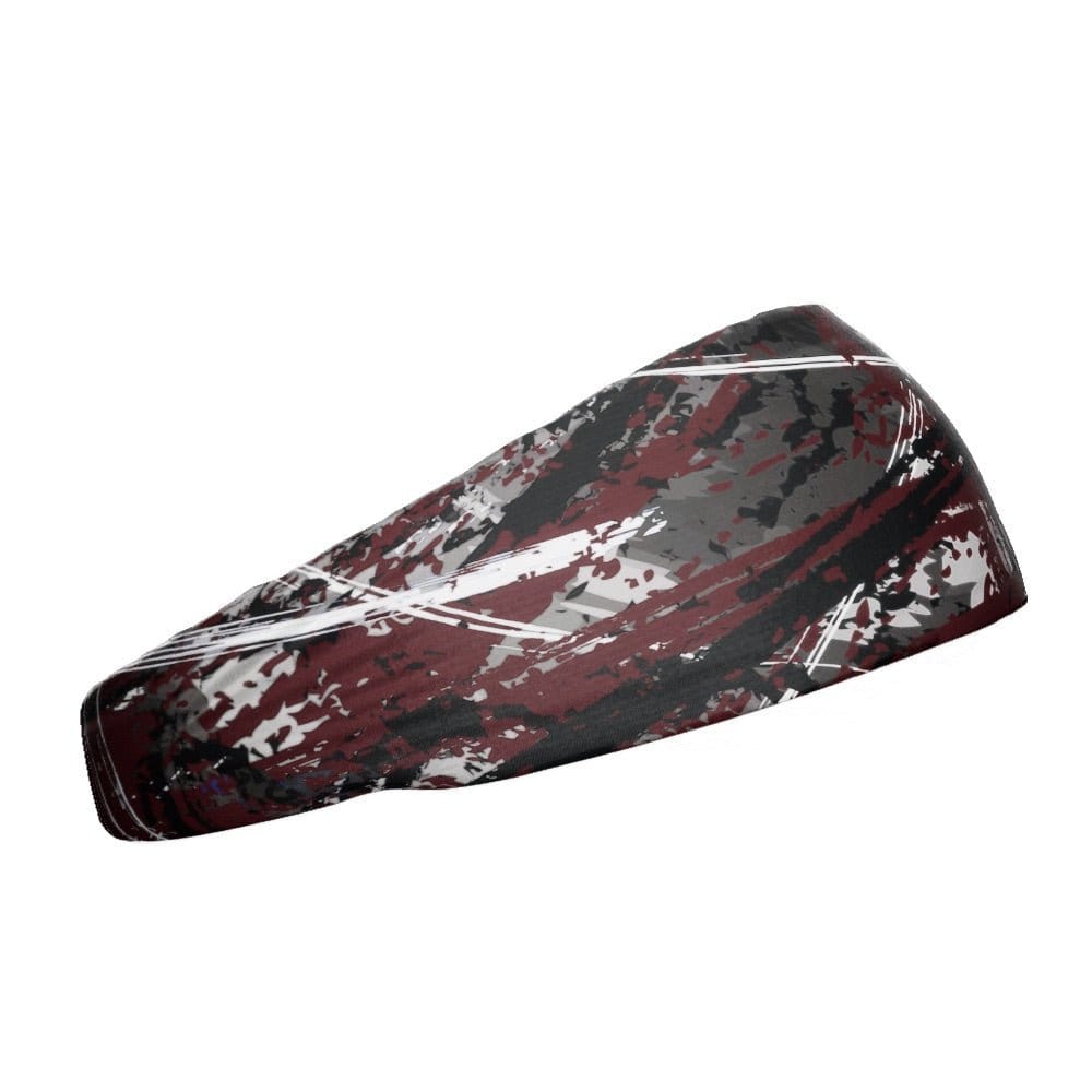 Wicked Maroon Headband - Grit Grind Strength