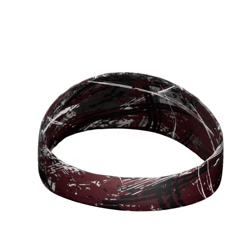 Wicked Maroon Headband - Grit Grind Strength