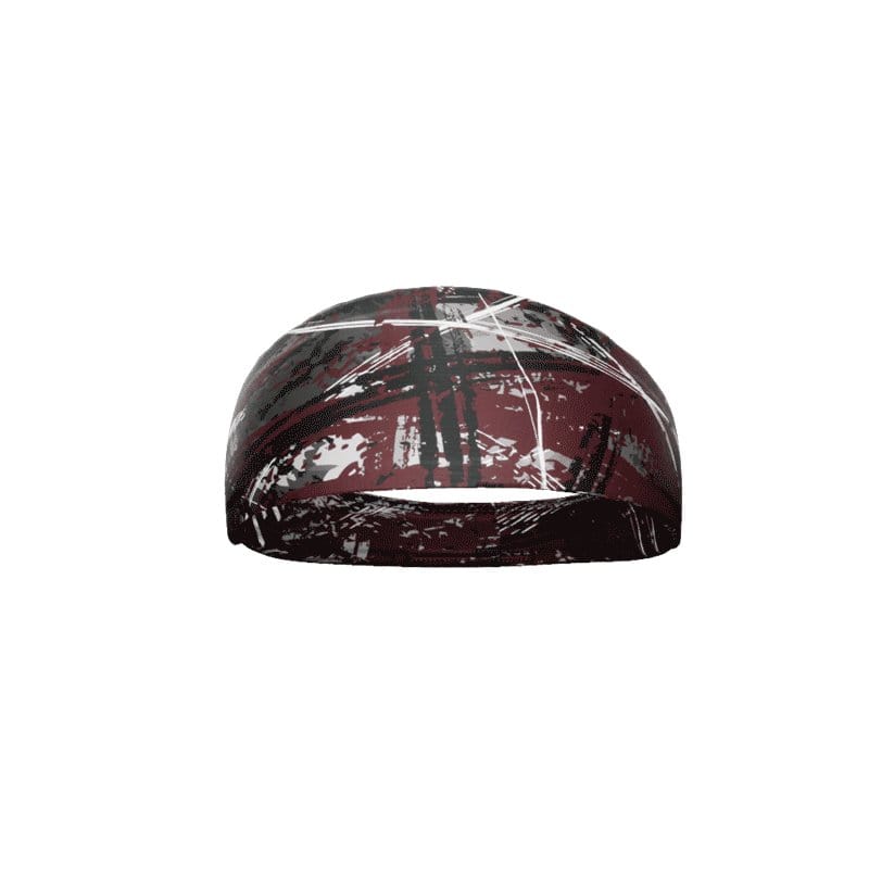 Wicked Maroon Headband - Grit Grind Strength