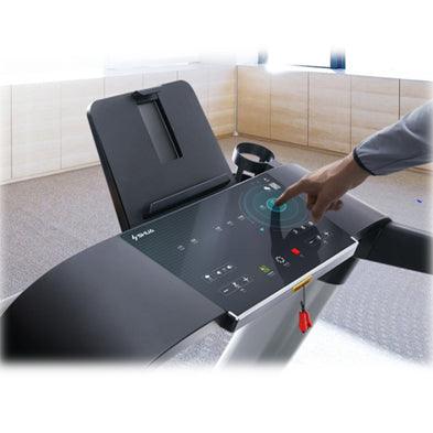 X6 Light Commercial Treadmill - Muscle D Fitness - LED Console - Cup Holder - Grit Grind Strength