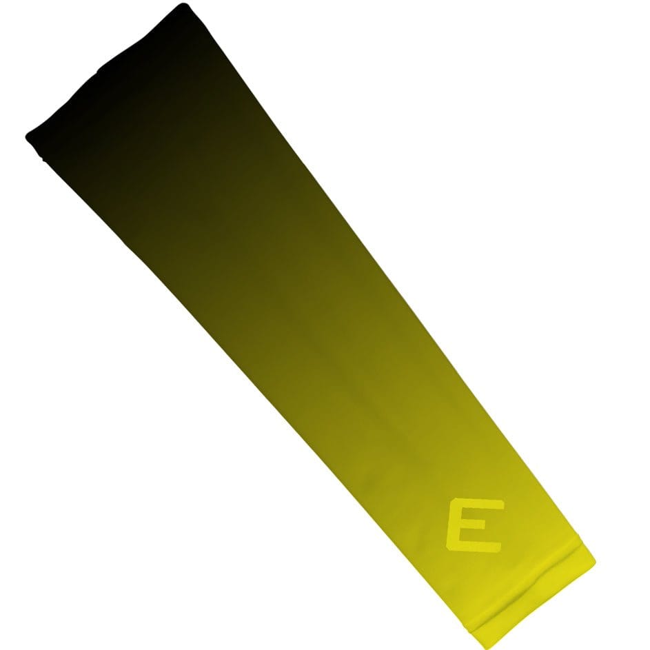Yellow Faded Arm Sleeve - Grit Grind Strength
