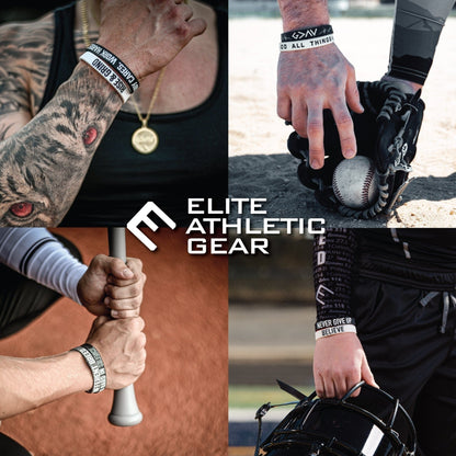 1 Corinthians 9:24 Wristband - Grit Grind Strength
