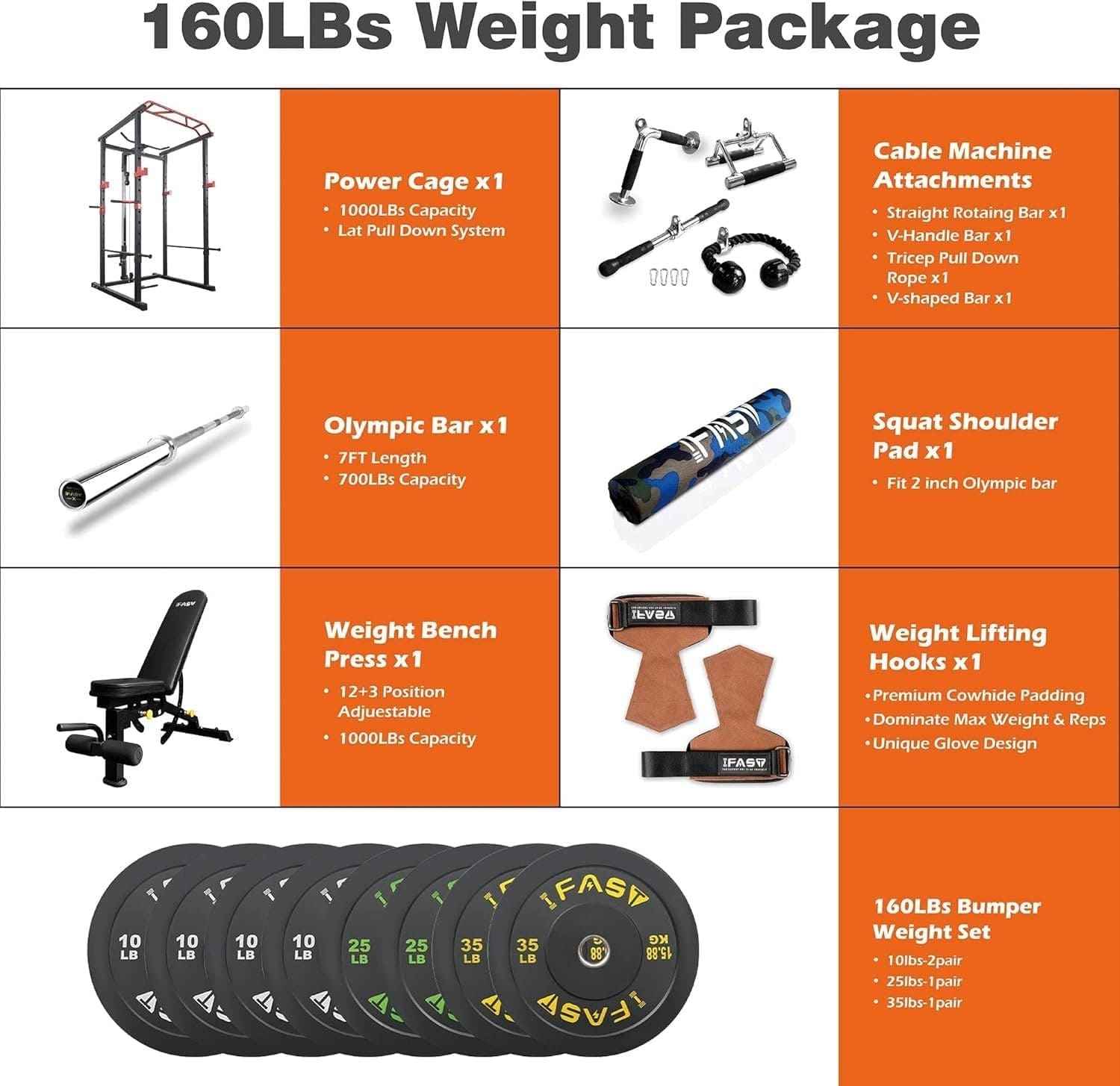 1000 lbs. Multi - functional Power Cage, Home Adjustable Pull up power Rack Comprehensive Fitness Barbell Rack - Grit Grind Strength