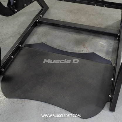 Sentadillas Power Hack Pro Strength | Máquina de gimnasio comercial Muscle D Fitness 