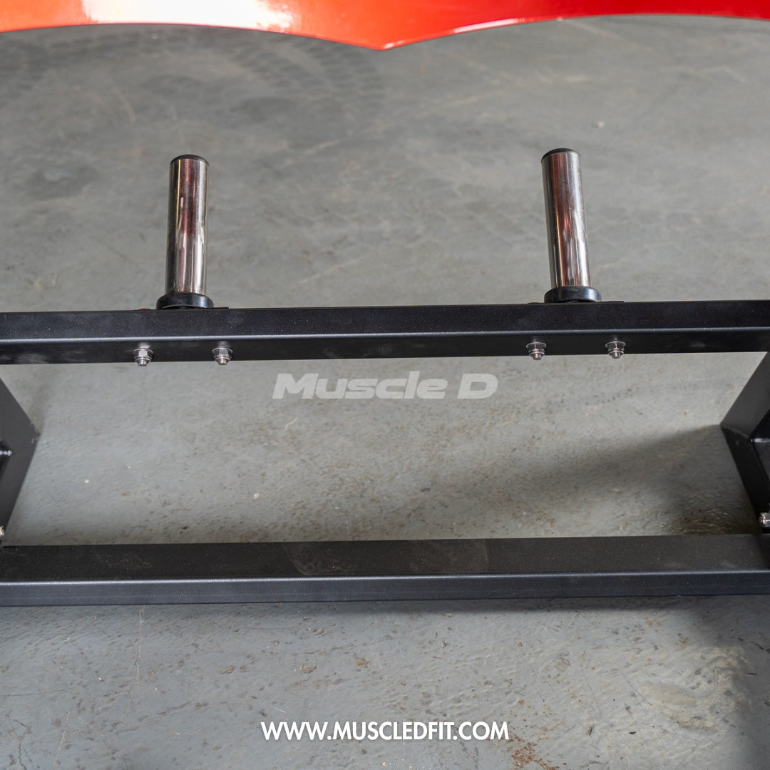 Sentadillas Power Hack Pro Strength | Máquina de gimnasio comercial Muscle D Fitness 