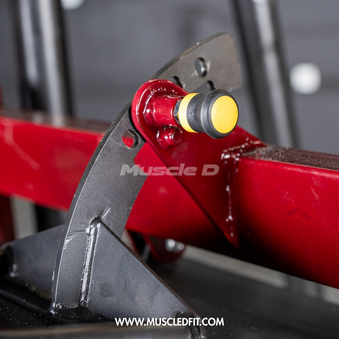 Power Leverage V2 Vertical Leg Press by Muscle D Fitness | Commercial Gym - Grit Grind Strength