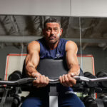 YORK Rubber Fixed Pro Curl Barbell Set (20–110 lb) — Commercial EZ Curl Bar Rack Set - Grit Grind Strength