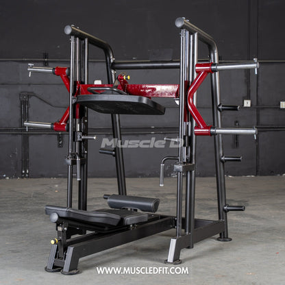 Power Leverage V2 Vertical Leg Press by Muscle D Fitness | Commercial Gym - Grit Grind Strength