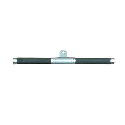 20" Rotating Straight Bar - Cable Attachment - Muscle D Fitness - Premium Grip - Grit Grind Strength