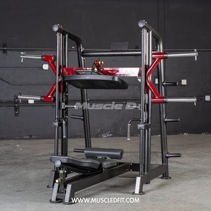 Power Leverage V2 Vertical Leg Press by Muscle D Fitness | Commercial Gym - Grit Grind Strength