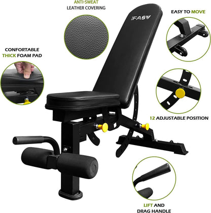 210lb Green Home Gym Set Multi - functional Power Cage, Home Adjustable Pullup power Rack 1000Lbs Capacity Comprehensive Fitness Barbell Rack - Grit Grind Strength