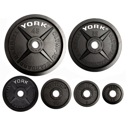 2" Legacy Cast Iron Olympic Plates - Grit Grind Strength