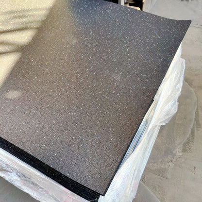 NEW BULK 300 Pack 1/2" Premium Gym Flooring 4'x6' Confetti Fleck by Hammer Clad - Grit Grind Strength