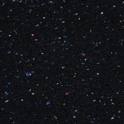 NEW BULK 300 Pack 1/2" Premium Gym Flooring 4'x6' Confetti Fleck by Hammer Clad - Grit Grind Strength