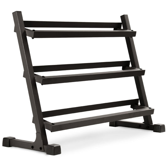 3 - Tier Dumbbell Rack - 10 Dumbbell Pairs - Grit Grind Strength