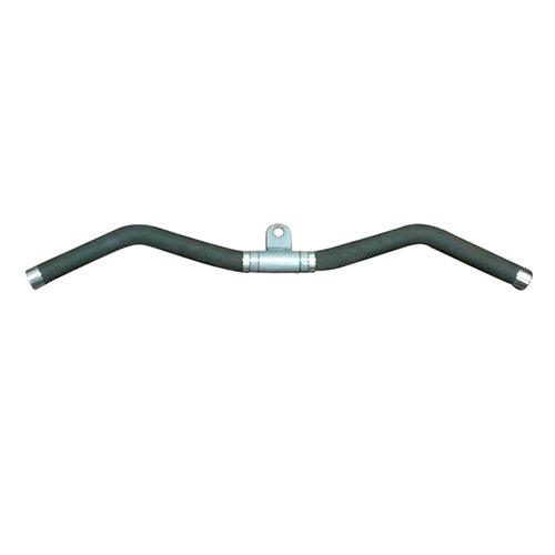30" Rotating Curl Bar - Cable Attachment - Muscle D Fitness - Premium Grips - Grit Grind Strength