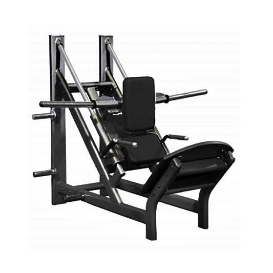 45 Degree Linear Calf Hack Machine - Muscle D Fitness - Integrated Storage - Grit Grind Strength