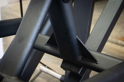 45 Degree Linear Leg Press Machine - Muscle D Fitness - Adjustable Angle Back Pad - Grit Grind Strength