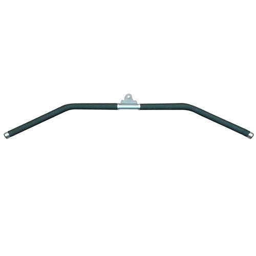 48" Lat Bar - Cable Attachment - Muscle D Fitness - Heavy Duty Grips, Pulldown Bar - Grit Grind Strength
