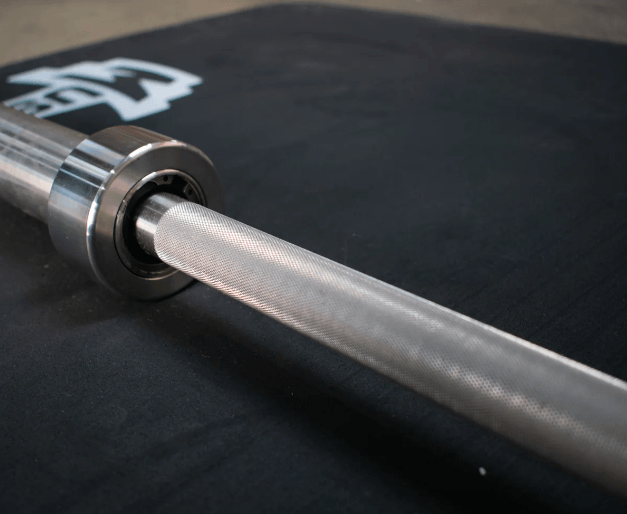 7' Stainless Steel Bushing Olympic Bar and Olympic Urethane Weight Plate Sets - Grit Grind Strength