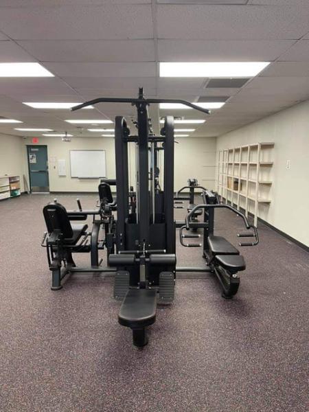 8 Stack Megatron Compact Multi - Gym - Muscle D Fitness - Comprehensive Commercial Grade Space Saving Gym Equipment - Grit Grind Strength
