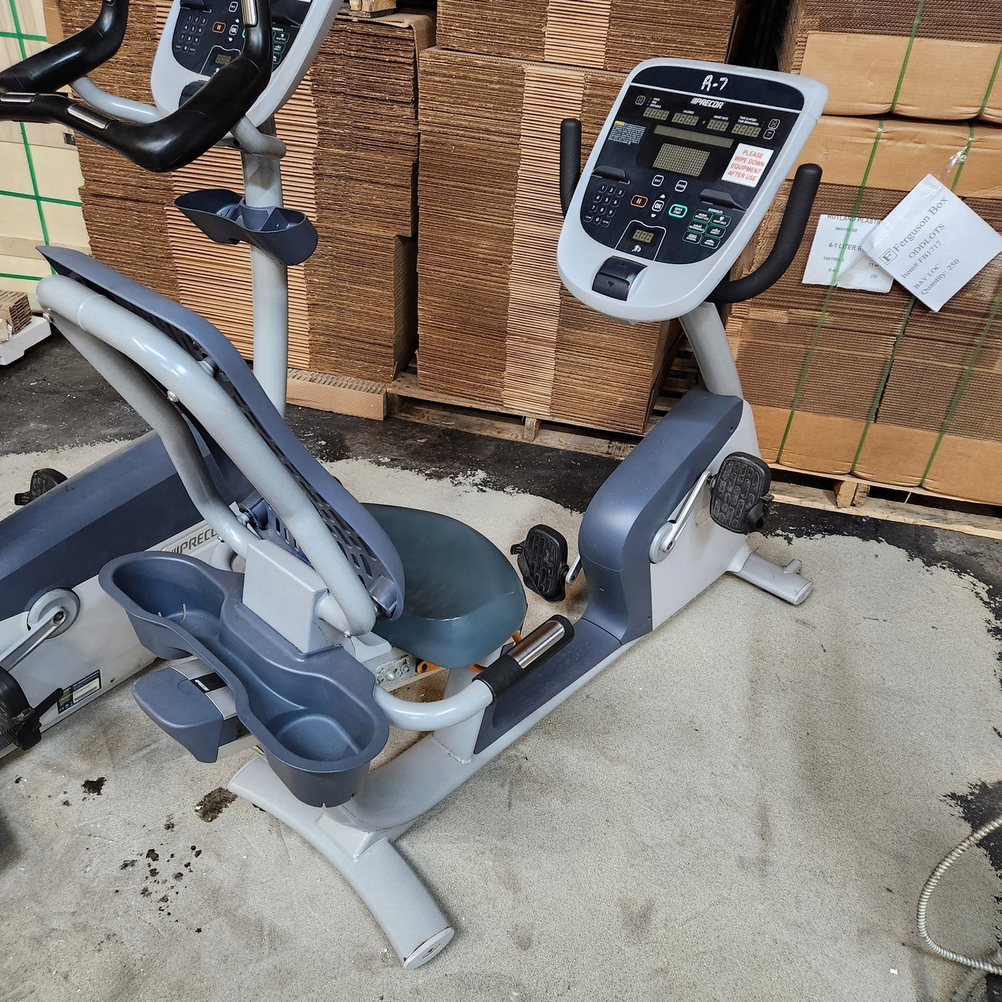 Refurbished Precor Recumbent Bike RBK 885/845/835/825/815 Commercial Grade - Grit Grind Strength