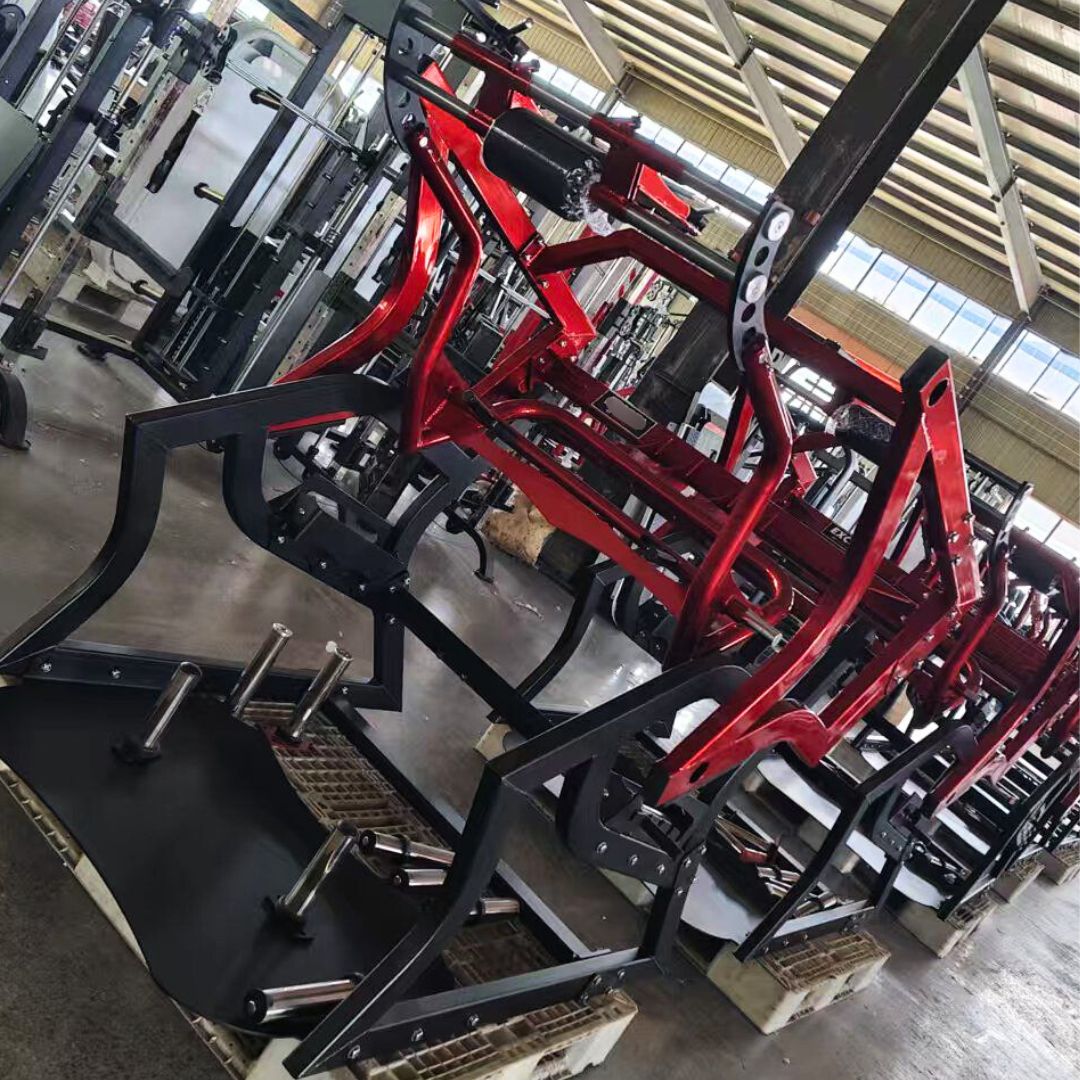 Sentadillas Power Hack Pro Strength | Máquina de gimnasio comercial Muscle D Fitness 