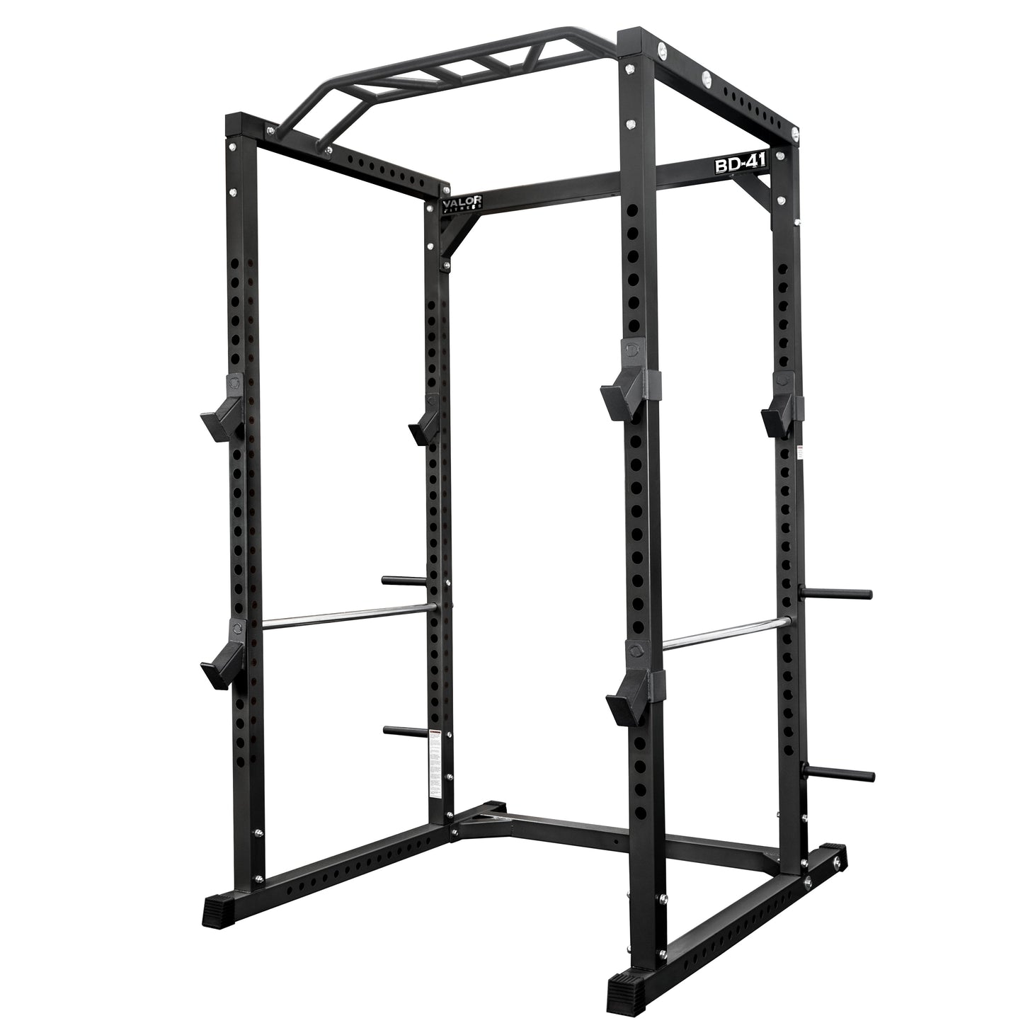 Deluxe 2.5x2.5 Power Rack w/ Multi Grip Pullup Bar - Grit Grind Strength