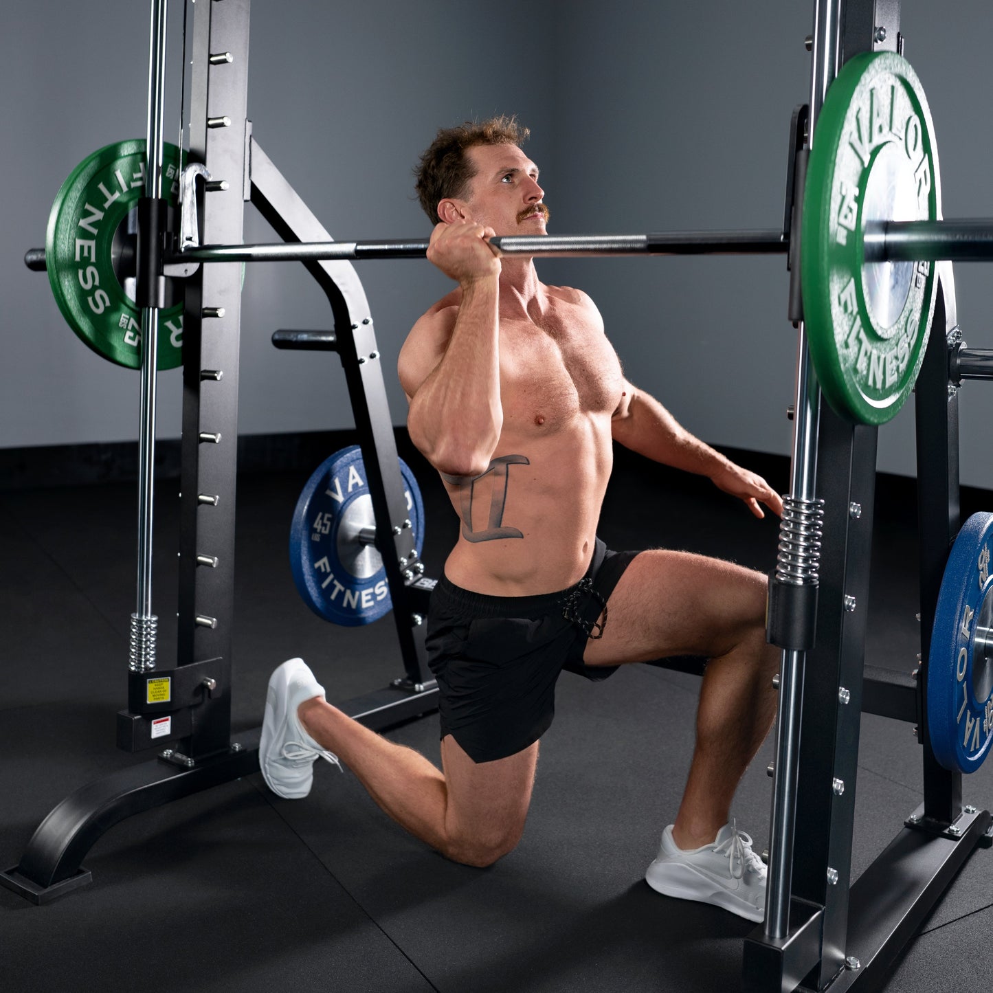 Smith Machine with Olympic Storage Pegs - Grit Grind Strength