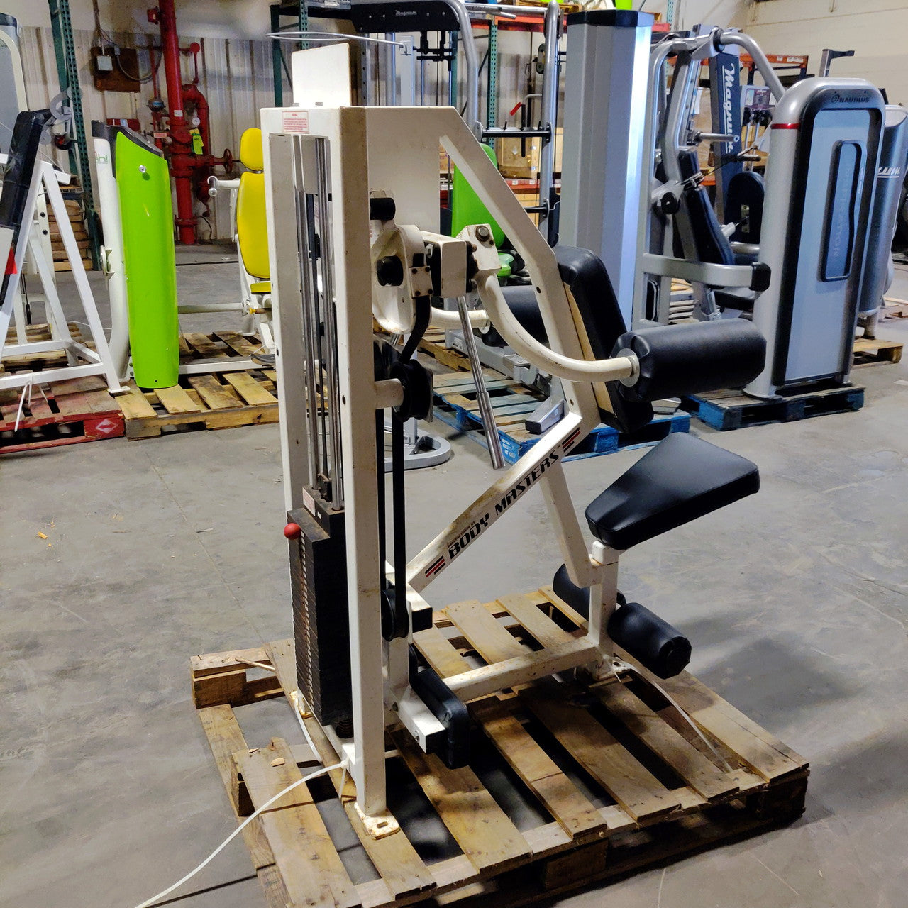 Body Masters Lateral Raise with NEW Pads - Grit Grind Strength