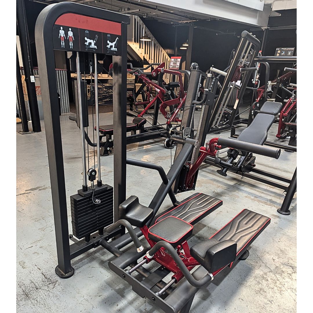 Classic V2 Selectorized Glute Kick Machine | Commercial Gym Equipment | Muscle D
